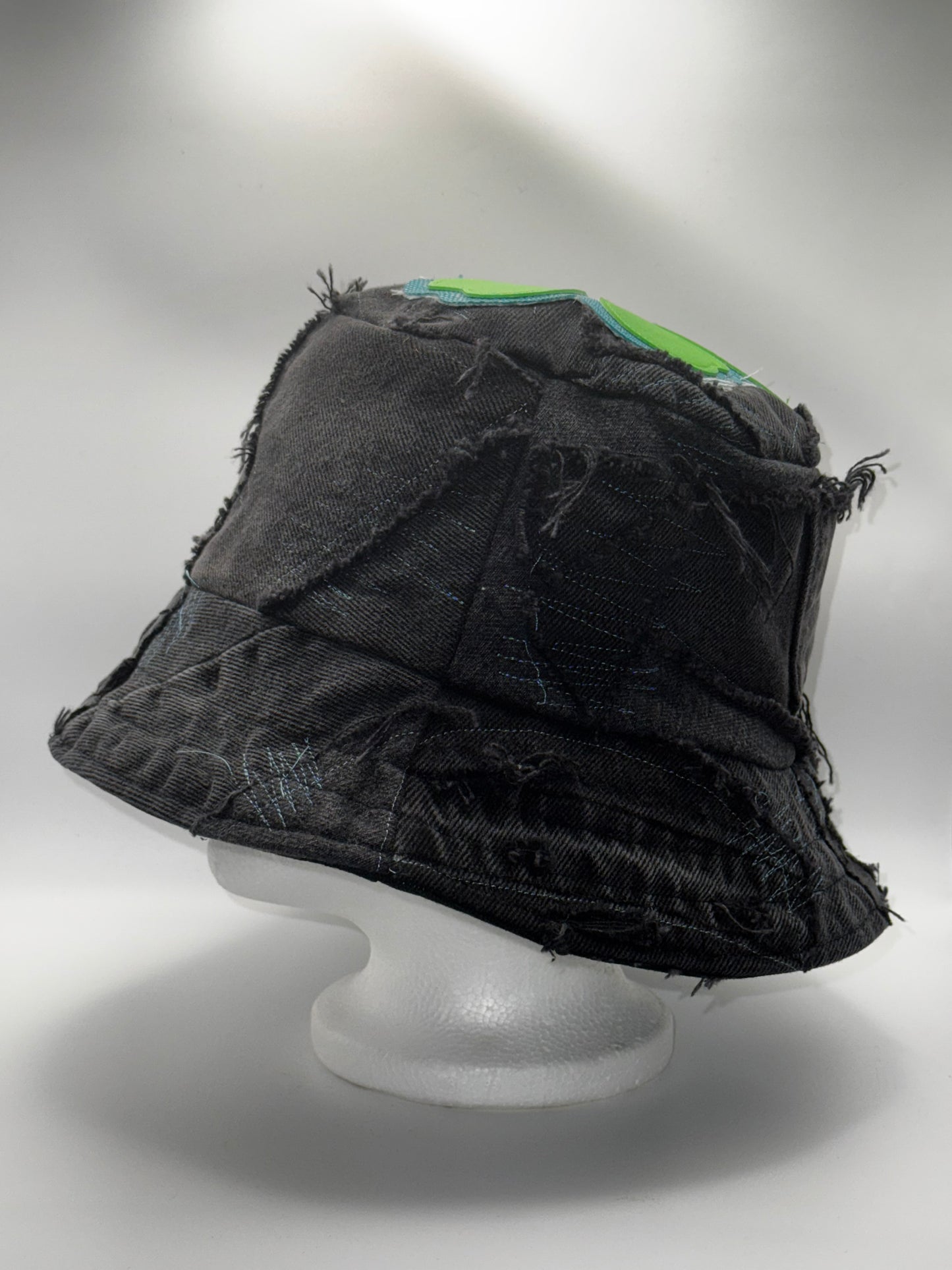 Static Blue (Black , Light Blue & Green)