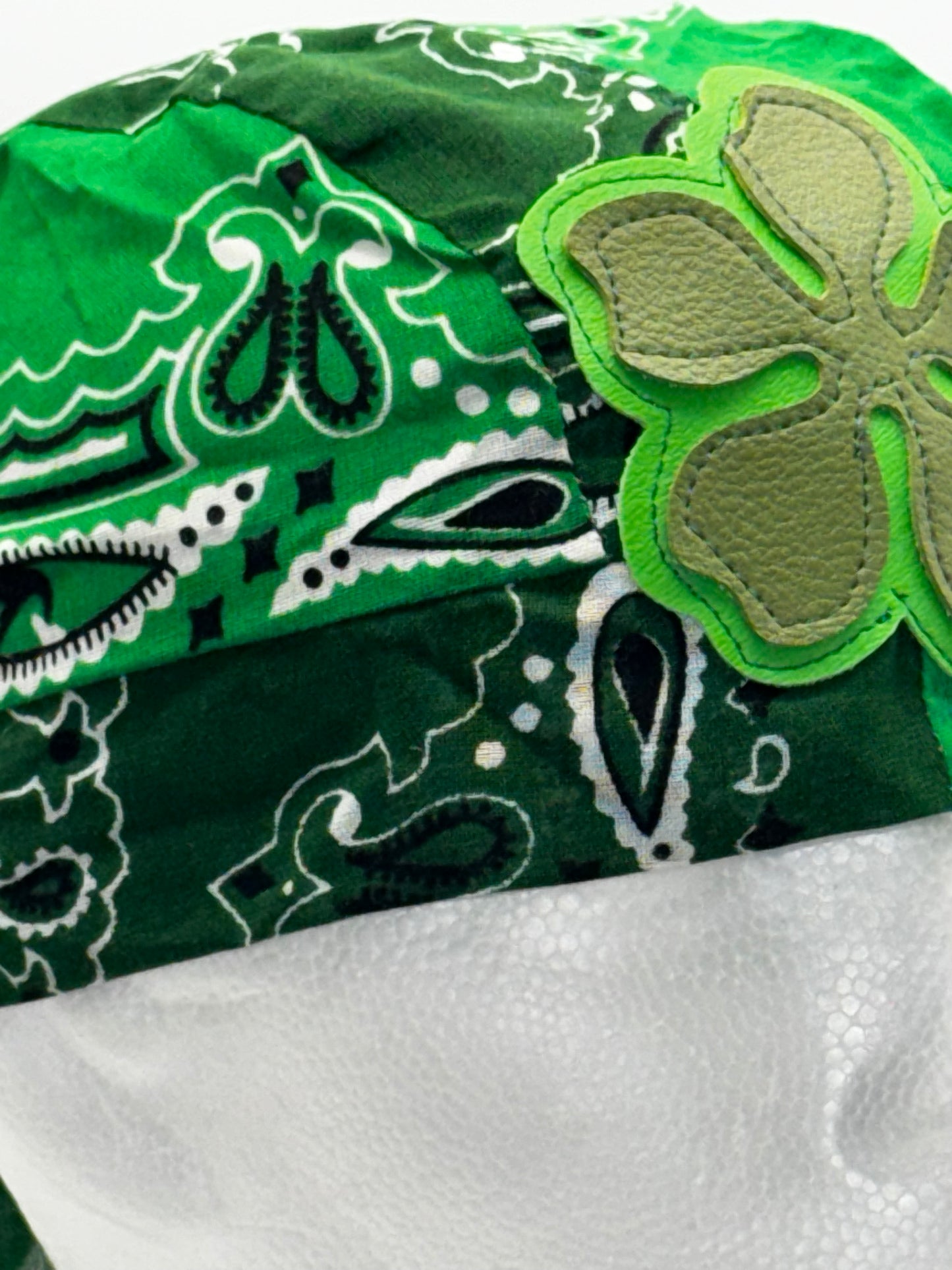 Wilde Moto Cap ( Green Scarf )