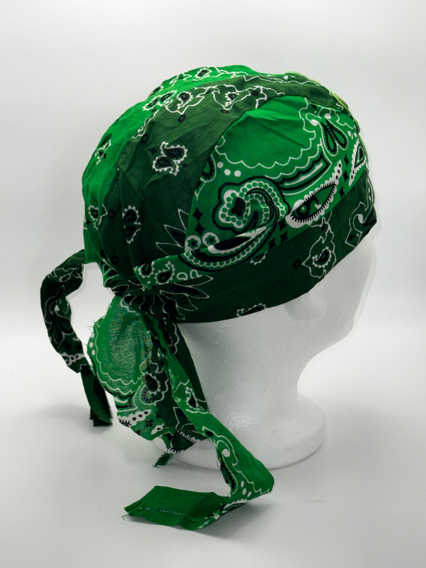 Wilde Moto Cap ( Green Scarf )