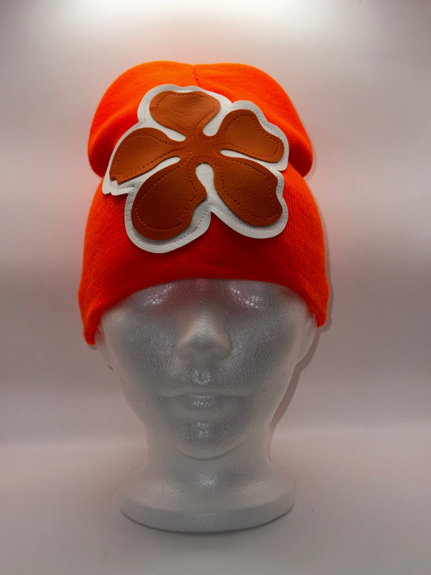Orange & White