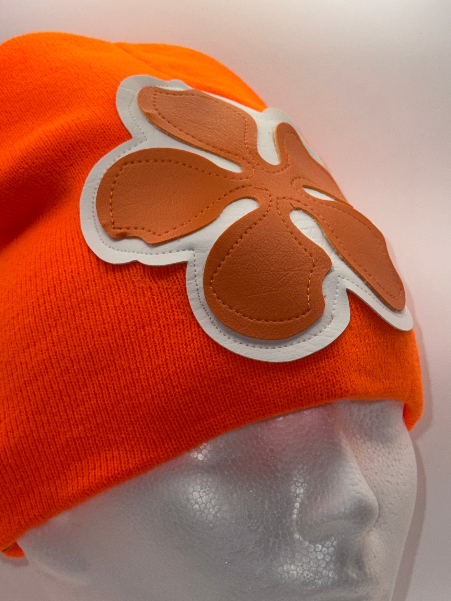 Orange & White