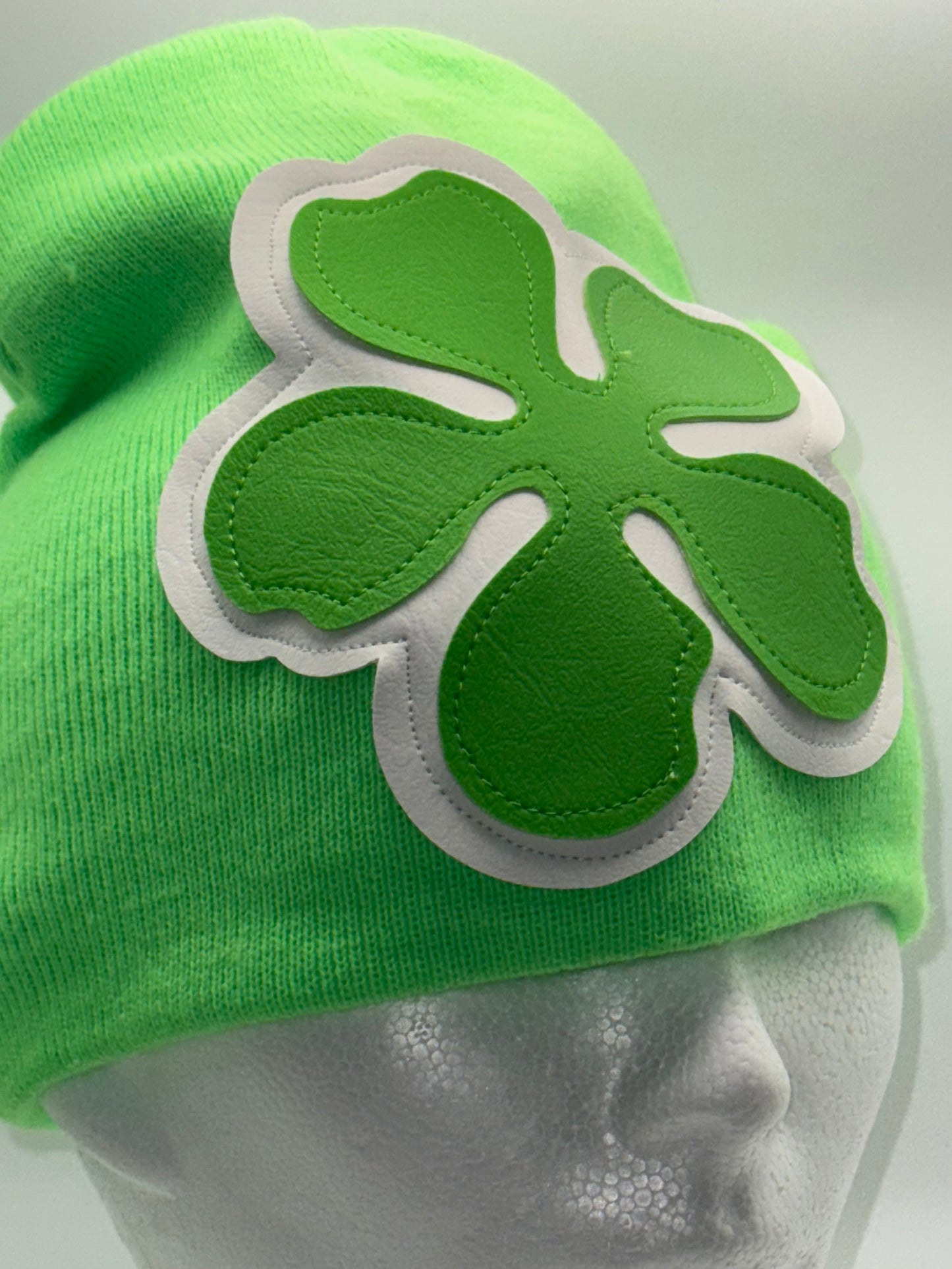 Lime Green & White