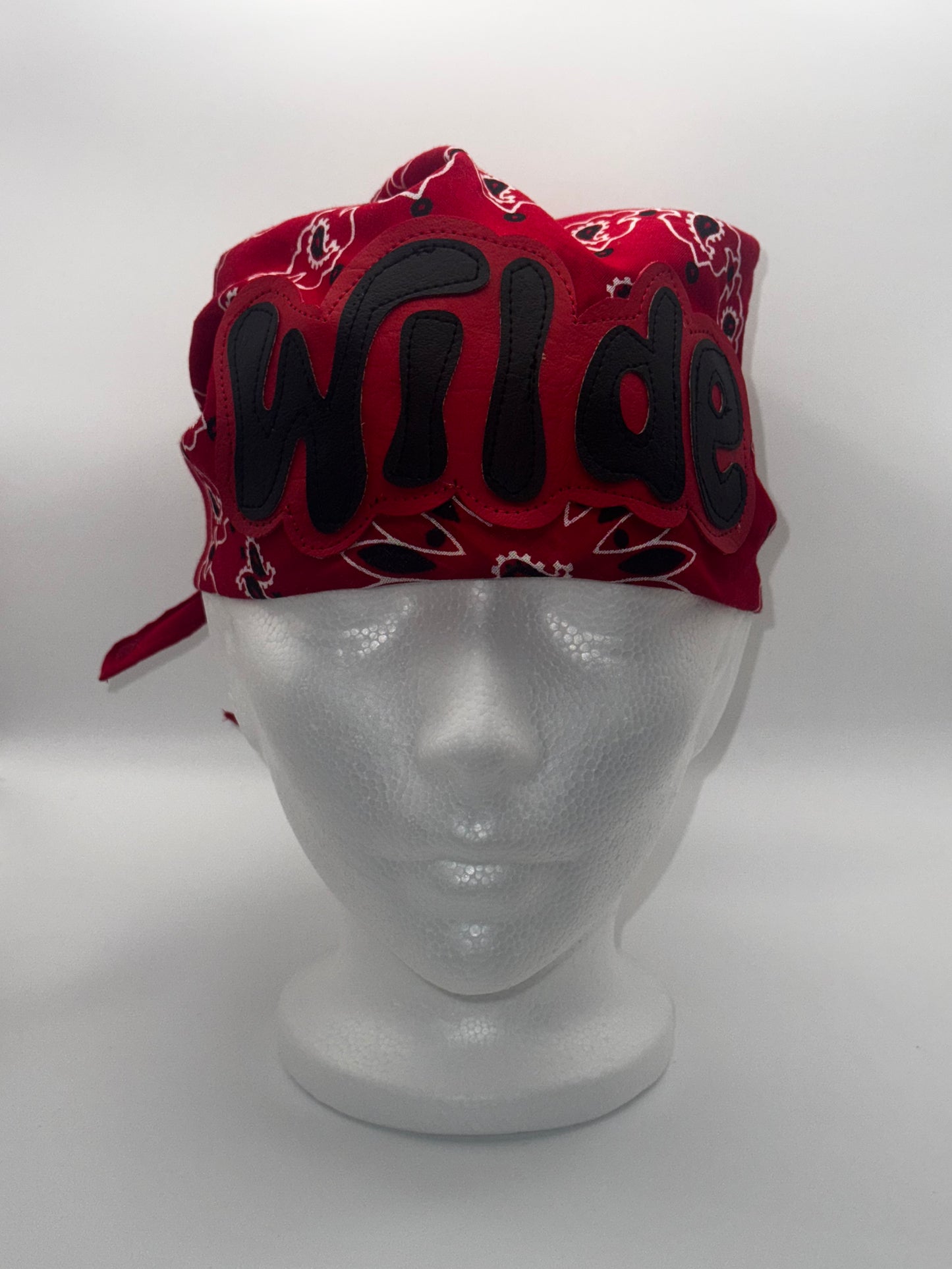 Wilde Bandana (Red & Black)