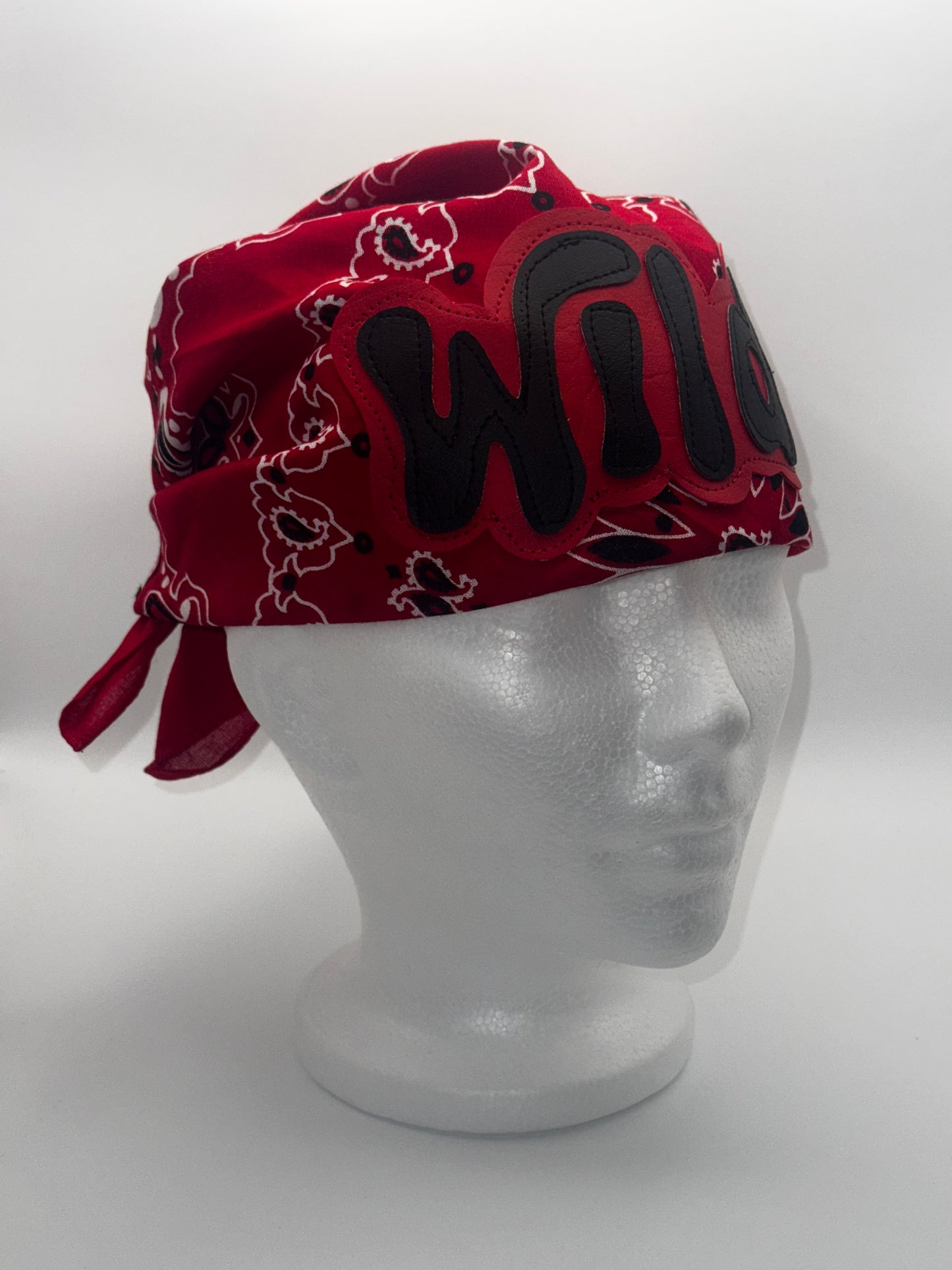 Wilde Bandana (Red & Black)