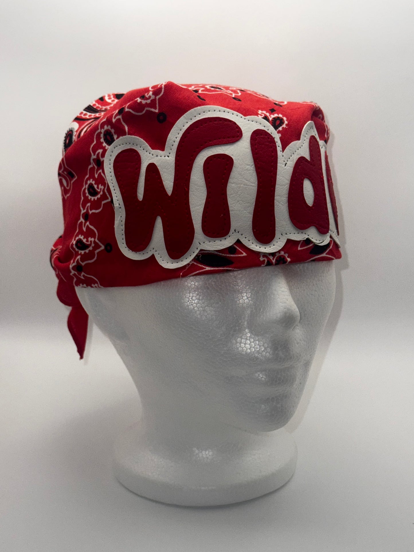 Wilde Bandana (Red & White)