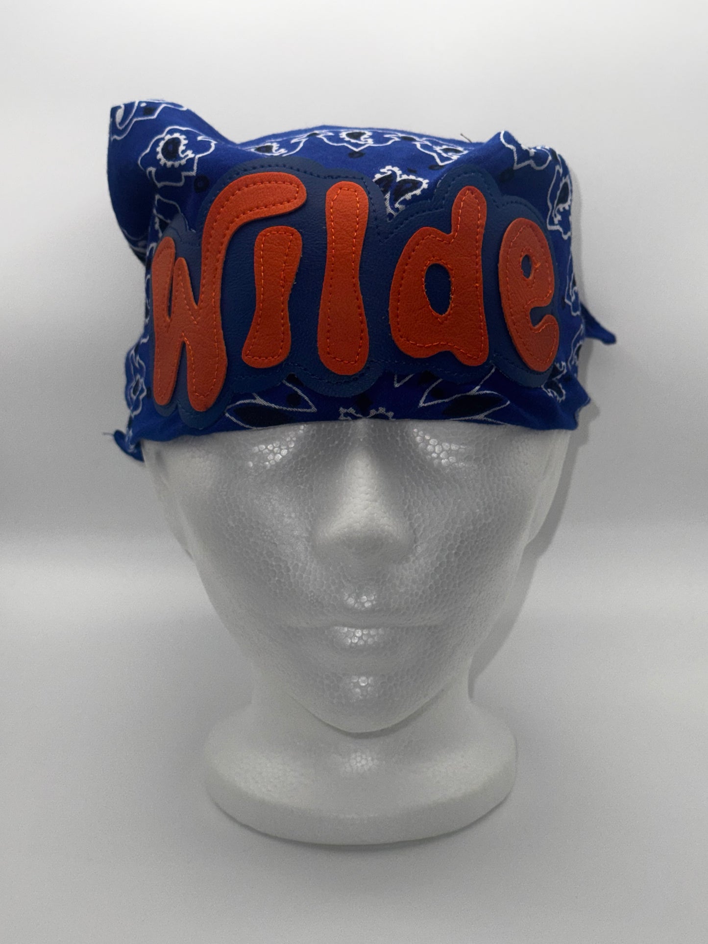 Wilde Bandana (Blue & Orange)