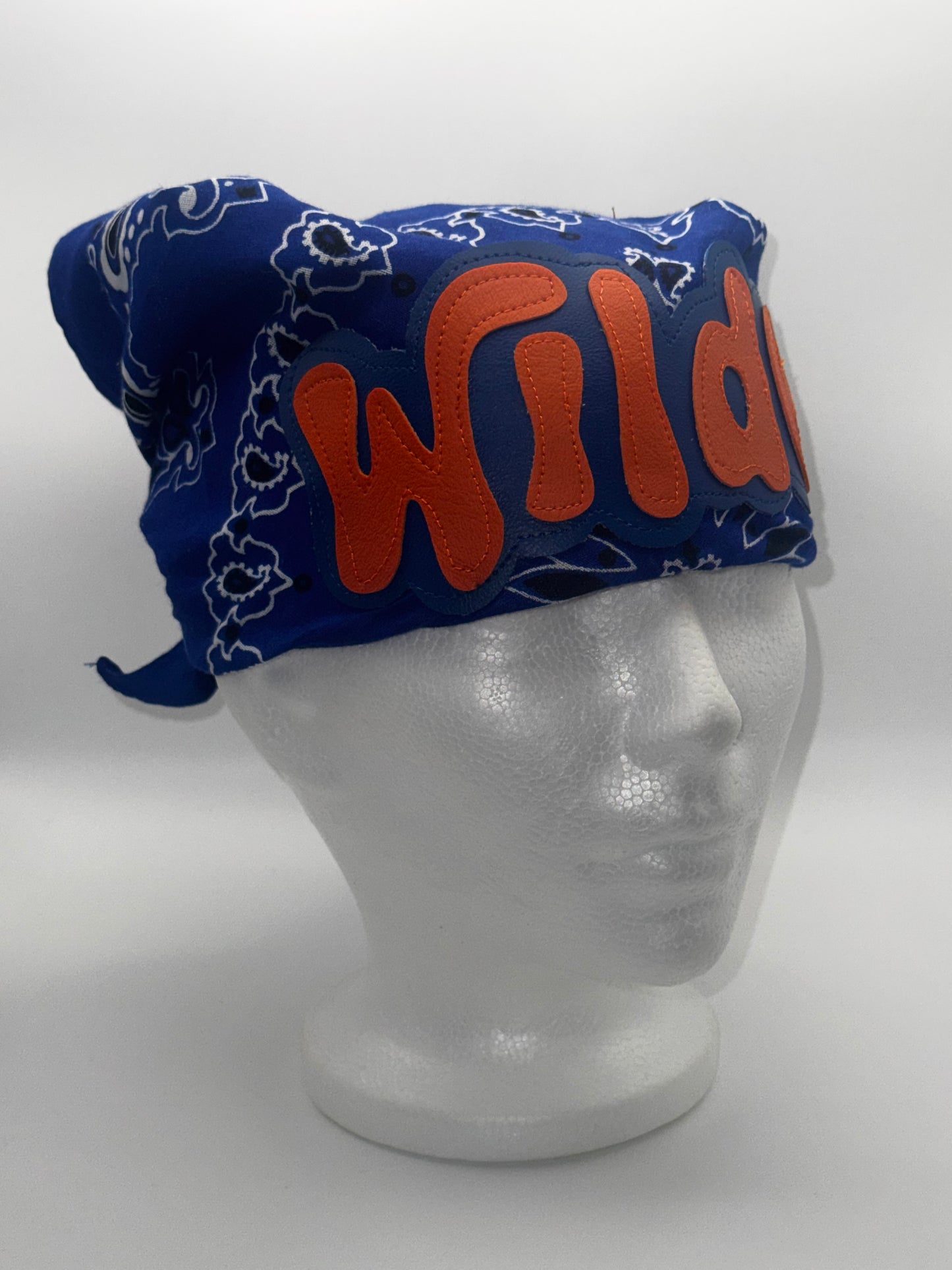 Wilde Bandana (Blue & Orange)