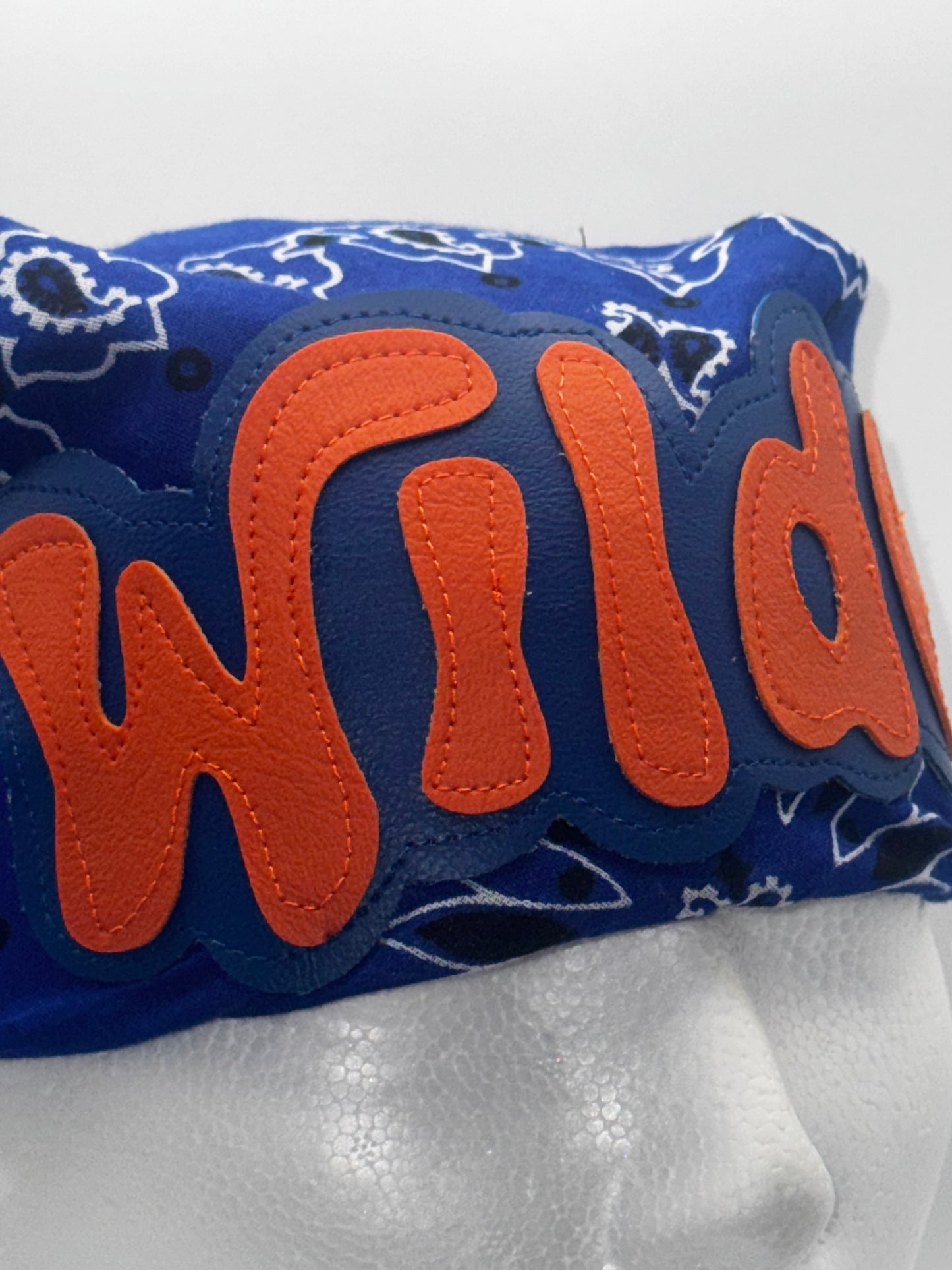 Wilde Bandana (Blue & Orange)