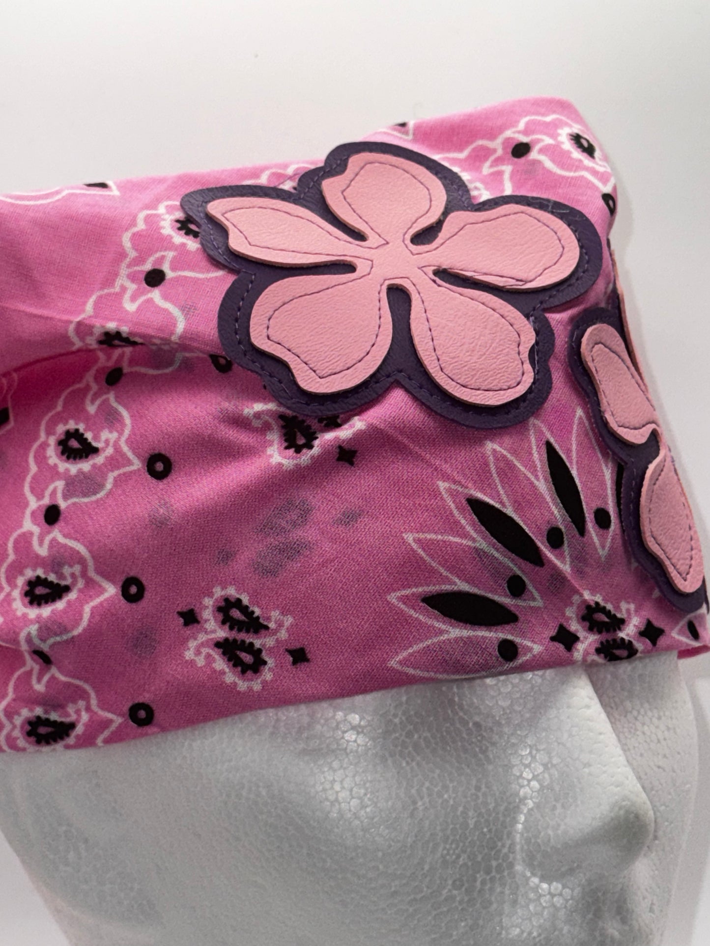 Wilde Bandana (Pink & purple)