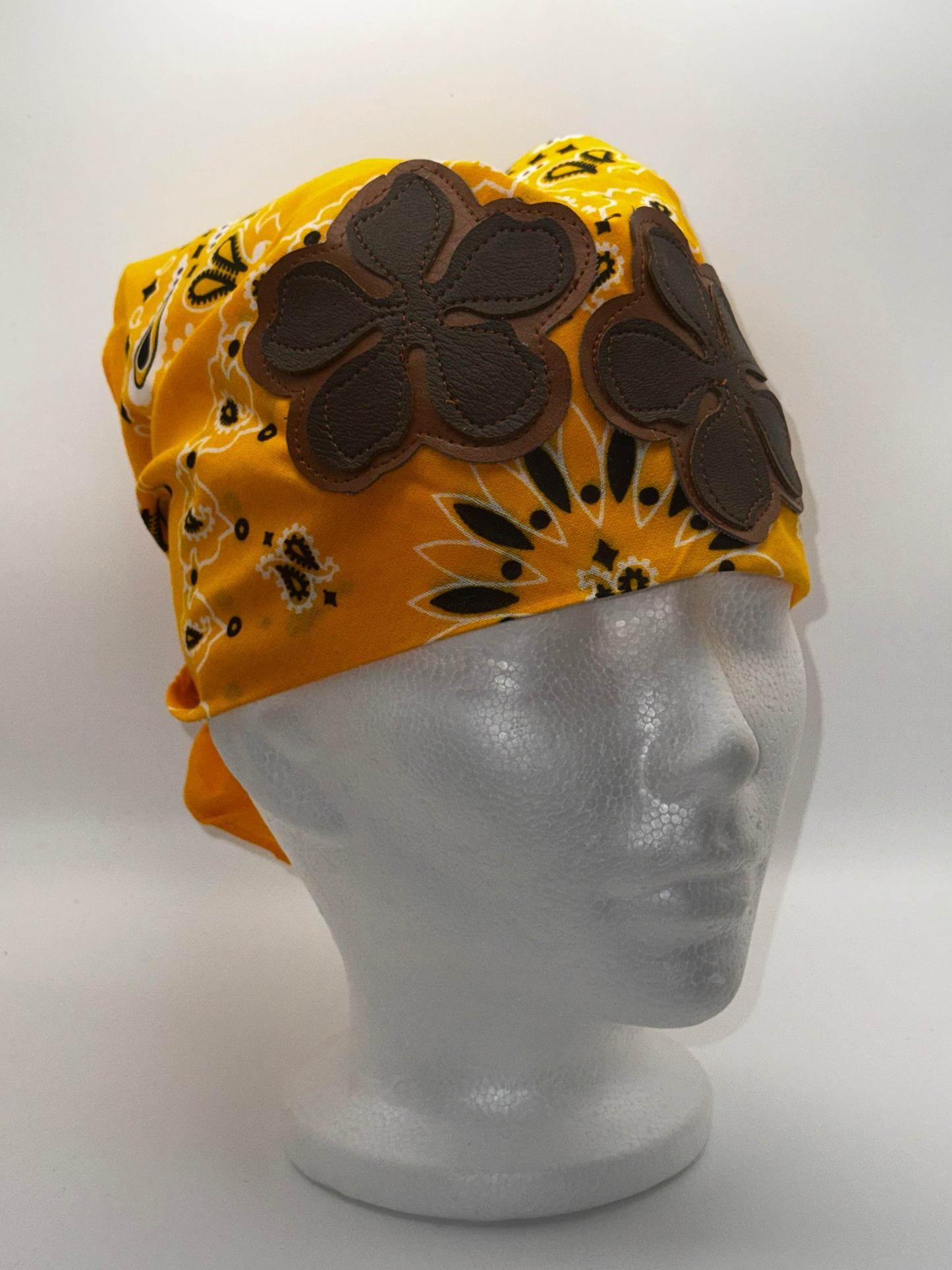 Wilde Bandana (Yellow & Brown)
