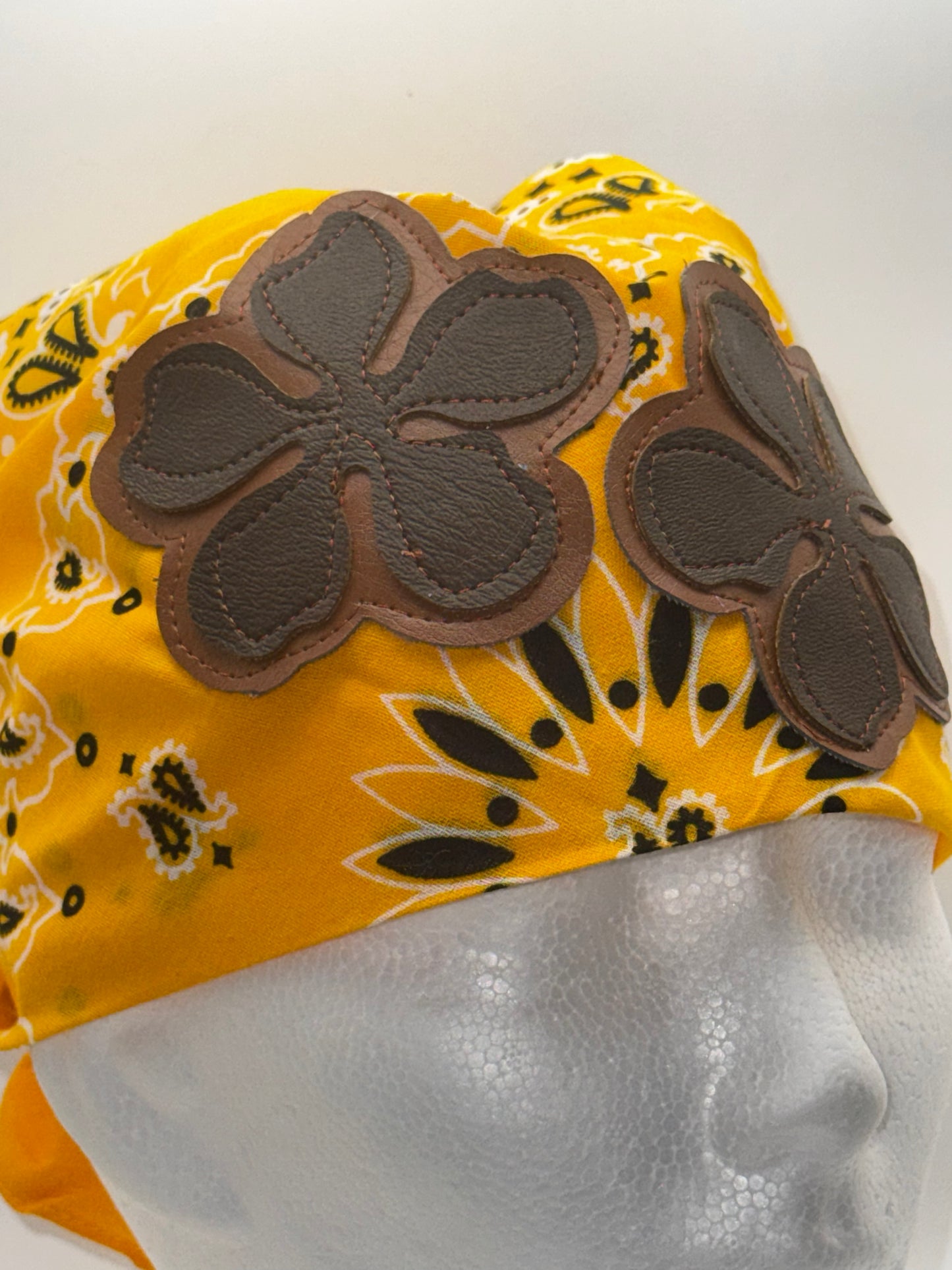 Wilde Bandana (Yellow & Brown)