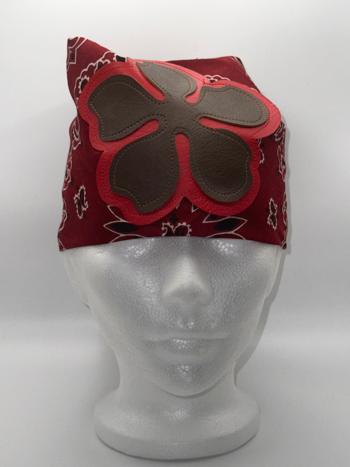 Wilde Bandana (Red & Brown)