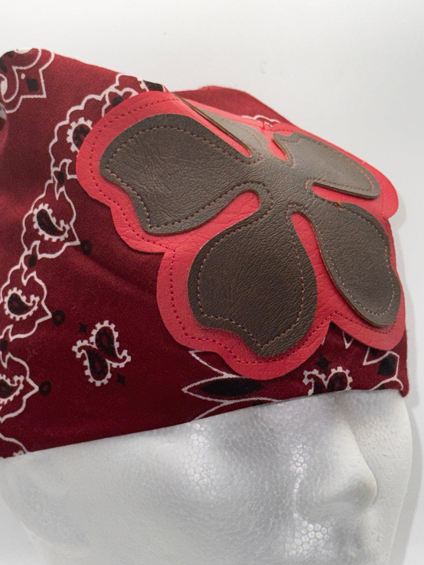 Wilde Bandana (Red & Brown)