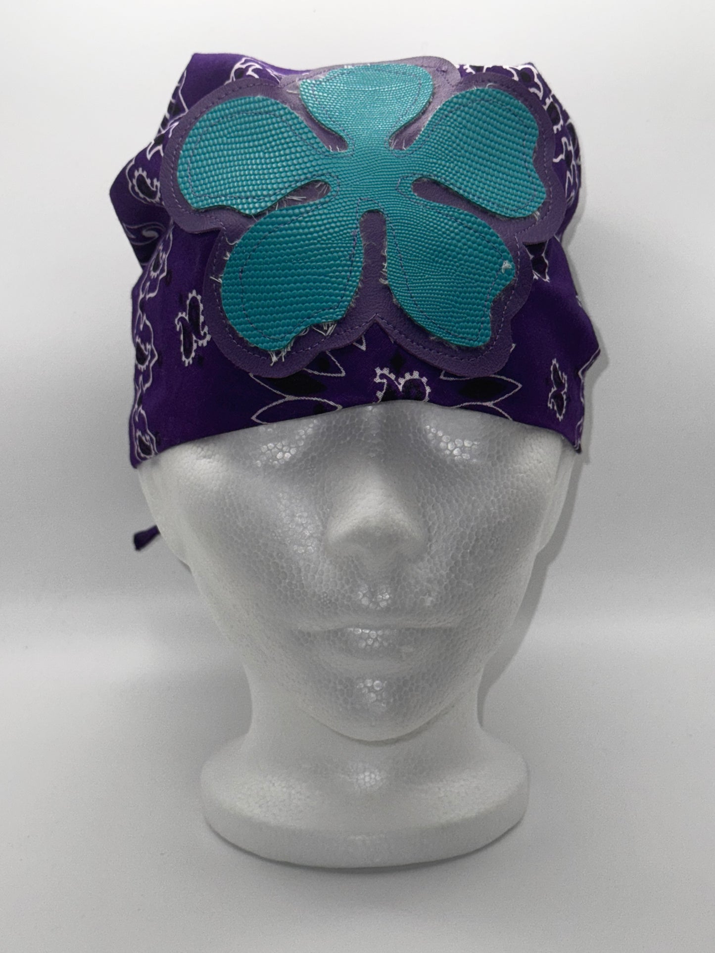 Wilde Bandana (Purple & Blue)