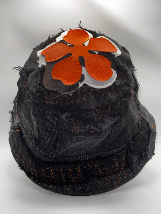 Cow Bells (Black , Cow Print & Orange)