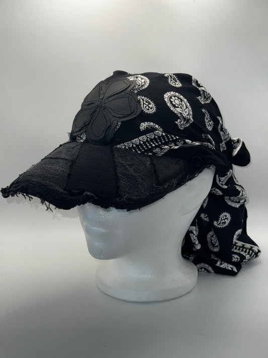 Wilde Satin Flow-Cap (Black)