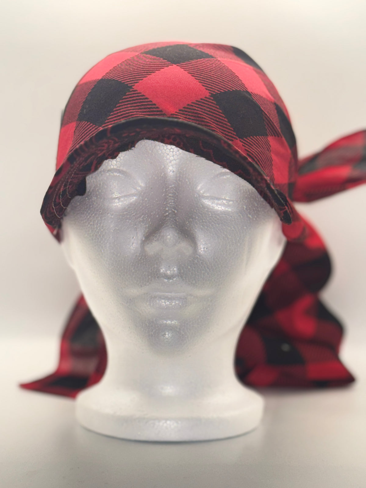 Wilde Flow-Cap ( Red &amp; Plaid )