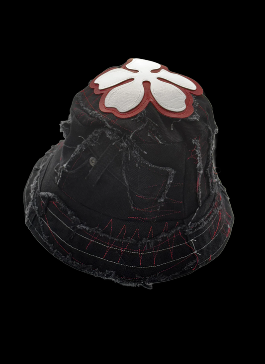 Dirty Bird (Black,Red & White)