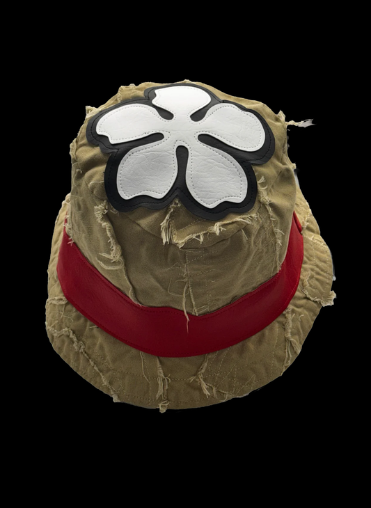 One Wilde Piece (Tan & Red)